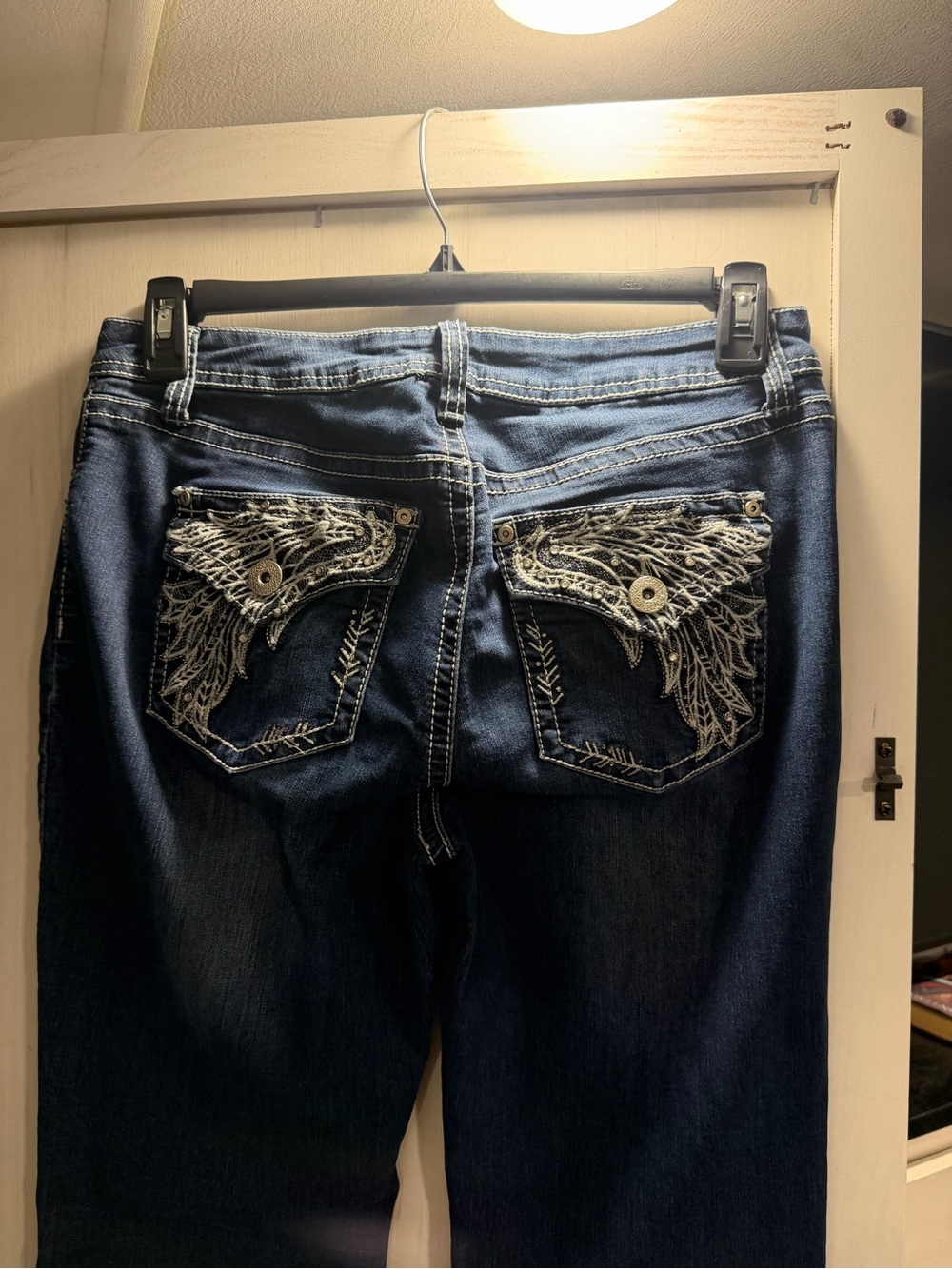ND Weekend Dark Blue Wide Leg Jeans - Picture 3 of 5